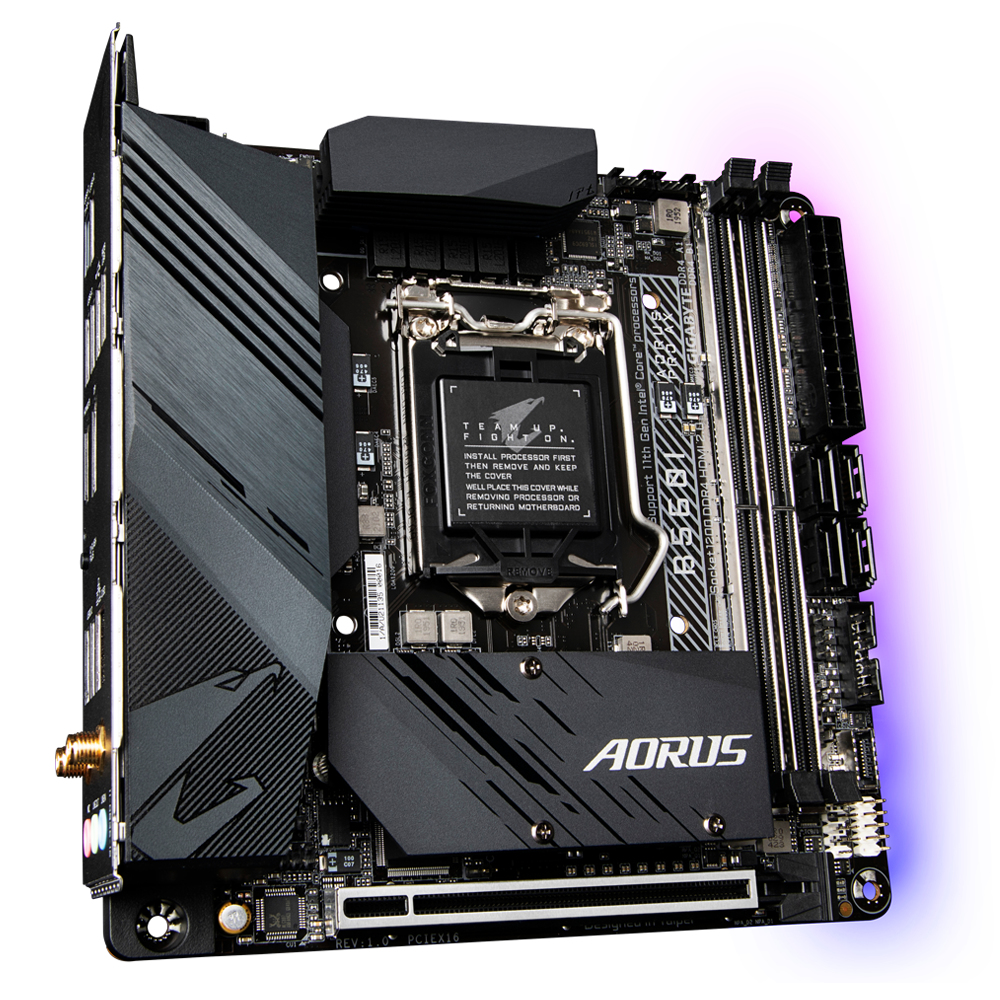 Bekijk afbeelding 2 van Gigabyte 1200 B560I AORUS PRO AX - 2xM.2/DP/HDMI/mini-ITX